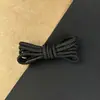 Venta al por mayor de fábrica Botas Baojie Zapatos de cuero Cordones para zapatos Botas militares Zapatos de caña alta Redondo 4.5 mm Poliéster Tejido Color puro Zapatos