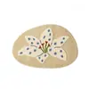 Daihaifa Alfombra Tufted Flocking Dibujos Animados Omelette Creativa Hogar Baño Alfombra Baño Absorbente Antideslizante Felpudo