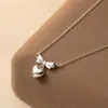 Pendientes de Plata de Ley S925 Nalan Frescos y Dulces Estilo Ins Diseño de Nicho Exquisito Lazo Corazón M06364