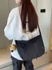 Bolso Cruzado Informal Estilo Japonés Ligero Simple de un Solo Hombro Lona para Mujer Viajes Cotidianos Color Sólido Versátil Nylon Bolso Dumpling