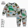 Sudadera de Otoño Nueva de Cuello Redondo Transfronteriza Material Ropa para Bebés y Niños Traje de Dos Piezas Traje Deportivo Casual [Mayoreo]