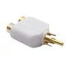 Enchufe de conversión de audio y video RCA revolución doble loto madre adaptador de audio RCA uno a dos color opcional