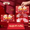 2027 Ano do Carneiro Novos Envelopes Vermelhos Ano Novo Alta Qualidade Infantil Dobrável Lai See Envelopes Ano Novo Chinês Personalizado Criativo Carteiras de Dinheiro da Sorte