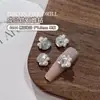 Acessórios para Nail Art: Pérola em Formato de Ovo de Pombo Incrustada, Zircônia Brilhante de Borboleta, Strass Empilhados Prontos, Bola de Strass, Strass Empilhados em Formato de Ovo de Pombo para Nail Art