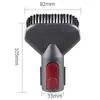 Adequado para acessórios de aspirador Dyson V7V8V10V11, bocal de fenda longo e plano personalizado, kit de cabeças de escova de cerdas macias de boca larga