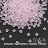 Estrela de cinco pontas furo reto furo vertical estrela pequena esmalte de cor antiga material para fazer grampo de cabelo com borla feito à mão