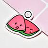 Insignia Coreana ins Linda de Fresa Accesorios para Mochila Parche para Teléfono Móvil Broche Acrílico de Dibujos Animados de Sandía y Durazno