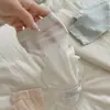 Calcetines Blancos para Mujer Estilo Little Red Book, Seda de Morera de Verano, Nuevo Estilo Primavera y Otoño, Calcetines Blancos Lisos Suaves y Holgados para Mujer