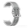 Para Samsung watchFE Glacier Transparente Translúcido Pulseira Galaxy watch7 Quick Detent Silicone Watch Band