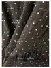 Falda de Pana con Lunares de Cintura Alta Luxi para Mujer, 26 Otoño Nuevo Cintura Elástica Patchwork Falda Corta de Botón 10060