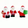 Adornos Transfronterizos de Resina de Nuevo Diseño de Papá Noel, Reno, Trineo, Árbol de Navidad, Micro Paisaje, Accesorios DIY, Fuente de Suministro