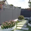 Valla de madera anticorrosiva para exteriores, panel de pared para patio exterior, valla divisoria para patio y jardín, valla exterior para villa