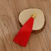 Adorno de borla con hilo dorado de 8 cm, material de poliéster, accesorios para prendas de vestir, accesorios de borla colgante hechos a mano para DIY, compra al por mayor para mejor precio