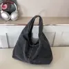 Bolsa Tote de Ombro Feminina em Sarja 2026 Nova Primavera Verão Casual Versátil Retrô Grande Capacidade para o Dia a Dia