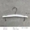Percha Blanca de Madera Maciza para Ropa Interior para Tienda de Ropa, Percha de Madera Antideslizante para Ropa Interior, Colgador de Sujetadores, Pinzas para Ropa Interior de Mujer al por Mayor