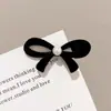 Lazo Rojo Terciopelo Navidad y Año Nuevo Pasador Pequeño para Mujeres Festivo de Año Nuevo Flequillo Clip Lateral Lindo Pasador para Niños