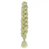 165g Trenza Jumbo Cabello Trenzas Africanas Largas Peluca Hip Hop Fibra de Alta Temperatura Peluca
