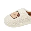 Zapatillas de Algodón Lidani para Mujer Invierno Estilo Nuevo Interior Hogar Antibacterianas Cálidas de Felpa Cómodas para el Hogar de Hombre Invierno