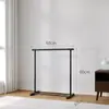 Cabideiro Simples Secador de Roupas Chão Interno Doméstico Quarto Cabide Varanda Rack de Armazenamento de Roupas Multifuncional