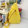 Bolsa de Peito Feminina Ins Design de Nicho Bolsa Transversal Moda para o Dia a Dia Ciclismo Mochila Esportiva Leve Casual Feminina