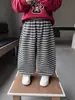 Pantalones para Niños Q157 Primavera y Otoño Estilo Nuevo Moda Coreana Infantil Pantalones Jogger Largos Ropa Deportiva Casual para Bebé Niño