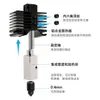 Cabeça de Extrusão Bambu Tuo X1C/P1P Hotend Impressora 3D Bico de Aço Componente de Extrusão Resistente a Altas Temperaturas