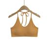 CL2550-25 Primavera Nuevo Chicas Picantes Americanas Puro Ajustado Ultra Corto Viene con Almohadilla en el Pecho Top sin Mangas Halter Chaleco