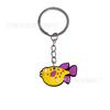 Chaveiro Peixe-palhaço Desenho Animado Pvc Borracha Macia Chaveiro 3D Criativo Pequeno Presente Lembrança Chaveiro de Carro
