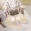 Douyin Senos Pequeños Parecen Más Grandes, Sin Costuras Push-Up, Sin Aros, Ropa Interior Plisada para Mujer, Sujetador Push-Up Anticaída