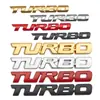 Adesivo de Carro Modificado Turboalimentado Turbo Adesivo de Carro Esportivo Adesivo de Carroceria Esportiva Turbo Tira de Metal em Inglês