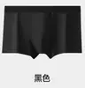 Calzoncillos bóxer deportivos de algodón transpirable para hombre, antibacterianos, transpirables, de cintura media, talla grande