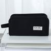 Estojo Panda Versão Menina 2023 Novo Grande Capacidade Bolsa para Material Escolar Aluno do Ensino Médio Aluno do Ensino Fundamental Simples Estilo Japonês ins