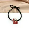 Acessórios de Cabelo Mascote de Ano Novo Gato da Sorte Grande Fortuna Corda de Cabelo Este Ano da Vida Ano do Boi Corda de Cabeça Anel de Cabelo Simples Elástico para Mulheres