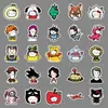 102 Pegatinas Variadas de KT Cat Personajes de Dibujos Animados Divertidos Lindas Decoración Impermeable diy Pegatinas para Diarios Goo Card