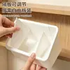 Caja de Almacenamiento Práctica para Mascarillas de Labios para el Hogar, Gabinete de Espejo del Baño, Organizador de Cosméticos con Compartimento Retráctil