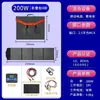 Painel Solar Dobrável 6V 6W Bolsa Portátil ao Ar Livre Power Bank Painel Fotovoltaico 18V para Carregar Celular