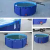 Tanque de peixe de lona atacado de lojas físicas, banho interno, piscina externa, fornecimento em bancas de mercado, piscina de água espessa e resistente ao desgaste
