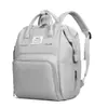 Bolsa de mamá de nuevo estilo, gran capacidad, moderna para viajes de maternidad, almacenamiento de leche aislado, mochila para madre y bebé