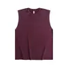 230 Algodón Puro Peso Pesado Vintage Sin Mangas Camiseta Algodón Lavado Retro Casual Deportivo Chaleco Hombre Oversize