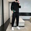 Traje Casual Personalizado para Hombre Primavera 2024 Nueva Moda Trendy Ropa Deportiva Marca Trendy Conjunto Combinado de Ropa para Hombre