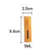 Botella de Cuentas de Bambú Natural y Madera 10ml Botella Vacía de Cuentas para Aceite Esencial Perfume Masaje Embotellada para Proteger de la Luz