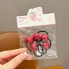 Nuevas Gomas para el Cabello Infantiles con Perlas Lindas para Niñas Pequeñas, Alta Elasticidad, Suaves con el Cabello, Pequeñas Gomas para Moños para Niñas