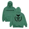 Sudadera con capucha de homenaje a Charlie Kirk Libertad para Mujeres y Hombres, Suéter de Nueva Estética, Sudadera de Manga Larga de Otoño, Ropa Deportiva de Calle