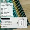 Tecido de Cetim Cristal Verde, 100% Poliéster, Brilhante e com Caimento, Tecido de Designer para Forro de Vestido Sedoso