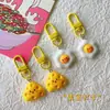 Yiwu - Llavero artesanal de pequeñas mercancías, joyería colgante de resina, colgante pequeño, bonito colgante para bolso, regalo pequeño