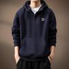 Sudadera con capucha retro de alta gama italiana para hombre, nueva tendencia Otoño 2026, estilo americano, marca moderna, chaqueta genial