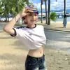 Chapéu Marinha Britânica Verão Aba Larga Circunferência Cabeça Grande Chapéu Feminino Chapéu de Praia Boina Estilo Japonês Chapéu de Marinheiro