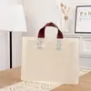 Bolsa de compras para roupas shopping center sacola de presente de compras loja de roupas moda bolsa de compras de plástico sacola de compras logo estampado