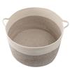 Cesta Decorativa de Almacenamiento de Cuerda de Algodón Nórdico, Cesto para la Ropa Sucia, Cesto para la Ropa Sucia, Caja de Almacenamiento, Caja de Juguetes, Almacenamiento de Ratán, Estilo Nórdico