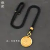 Cordón para Colgante Amuleto Budista Thangka Colgante de Oro Colgante de Jade Cordón para Colgar Cordón para Colgante con Cordón Sin Nudo Collar para Hombre Estilo Grueso